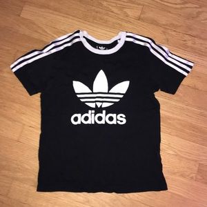 Black adidas top